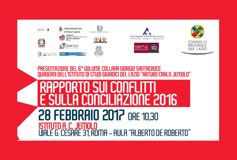 I Rapporti sui Conflitti e sulla Conciliazione 2011-2012