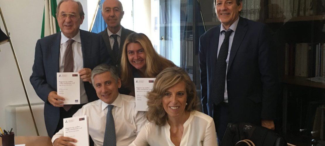 RAPPORTO SUI CONFLITTI E SULLA CONCILIAZIONE 2018