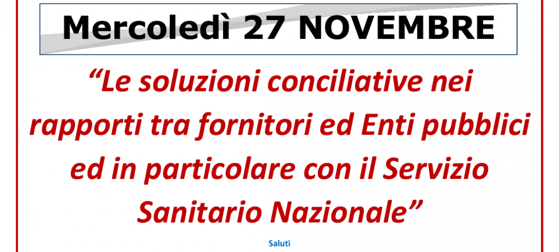 Officine della Conciliazione 2019